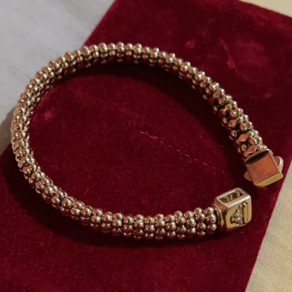 LAGOS Caviar Gold Beaded Bracelet